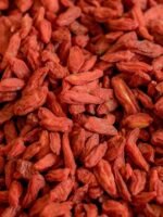 Bayas de Goji deshidratadas y listas para su consumo