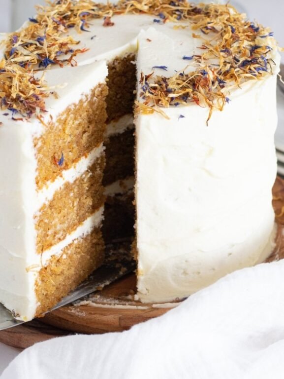 Tarta de zanahoria o Carrot cake