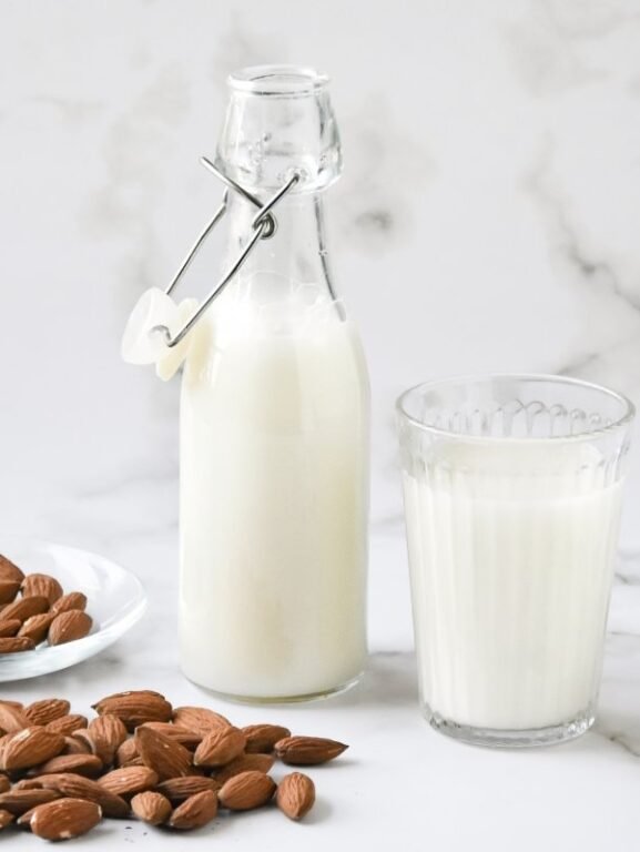 Leche de almendras casera